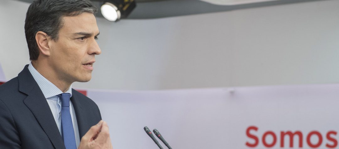 Declaraciones del Secretario General Federal, Pedro Sánchez, en relación a la Moción de Censura presentada por el PSOE contra el Gobierno del Partido Popular
