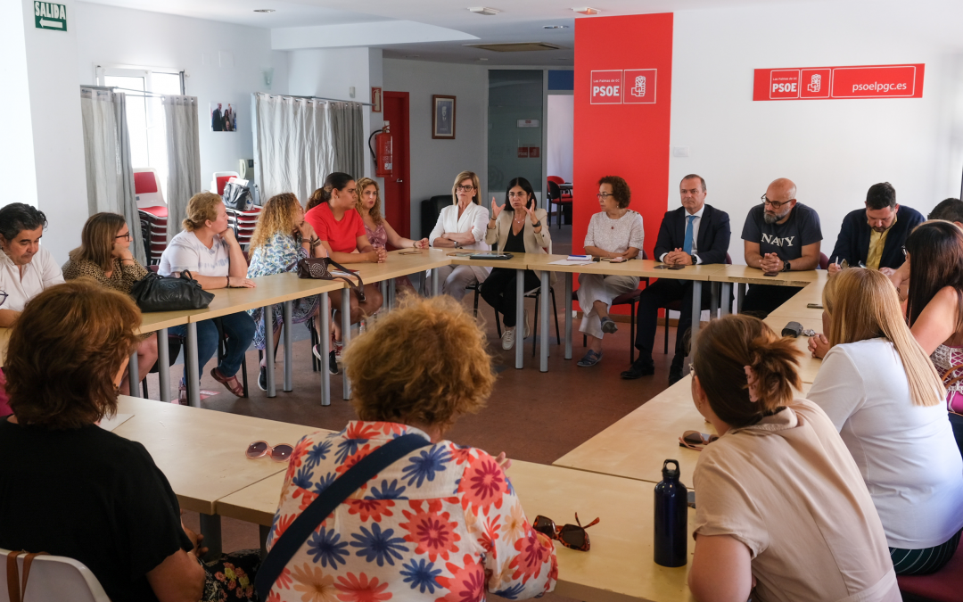El PSOE aprueba el acuerdo con NC y USP para gobernar en Las Palmas de Gran Canaria
