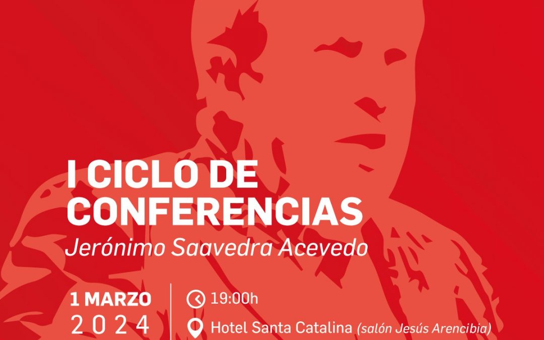 El Hotel Santa Catalina acoge el I Ciclo de Conferencias en recuerdo de Jerónimo Saavedra